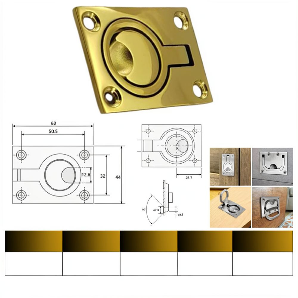Stainless Steel 316 Flush Pull - Door Handle review and price
