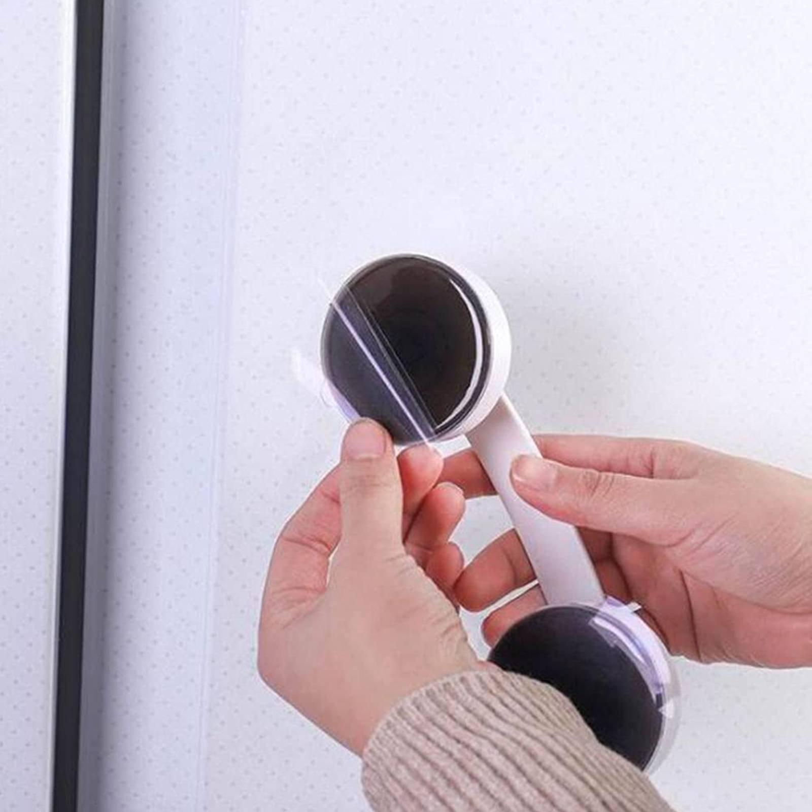White Plastic Suction Drawer H - Door Handle review and price