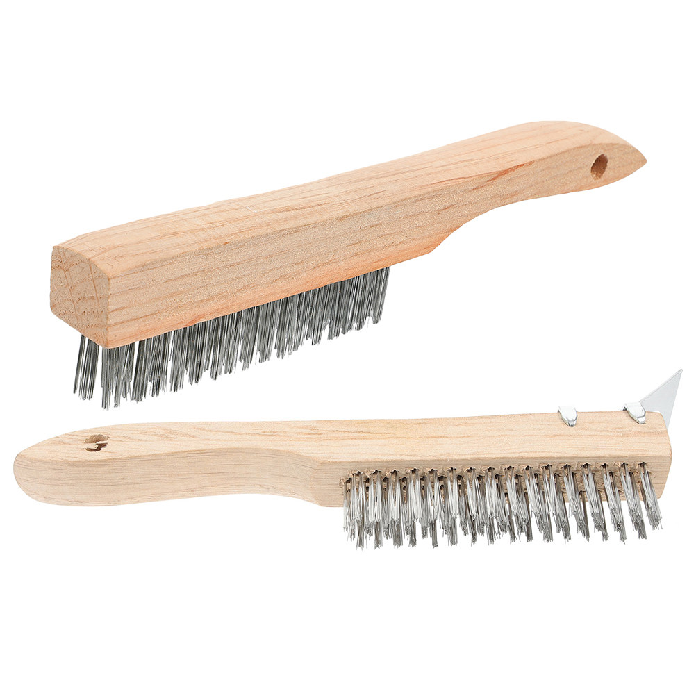 2pcs Steel Wire Brush with Woo - Paint Brush review and price